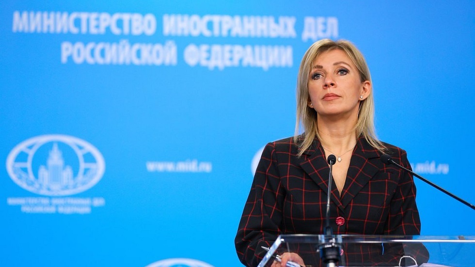 المتحدثة الرسمية باسم وزارة الخارجية الروسية ماريا زاخاروفا (صورة أرشيفية)