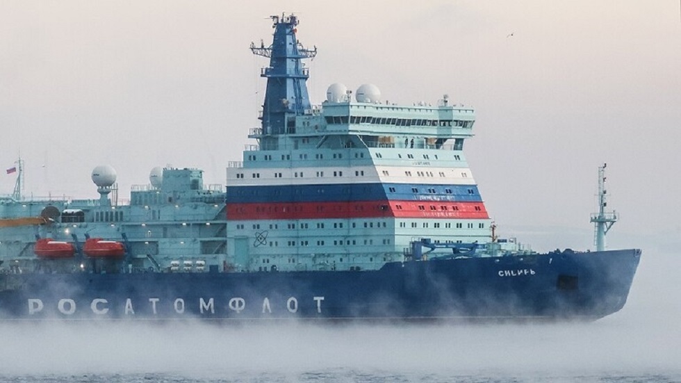 روسيا تطور سفينة دعم تقني لكاسحات الجليد النووية