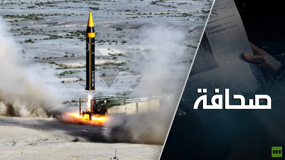 إيران تختبر صاروخًا جديدًا