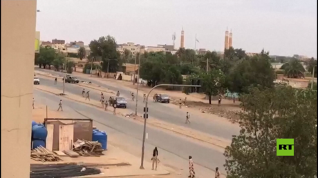 فيديو يوثق استمرار إطلاق النار في الخرطوم