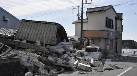 زلزال قوي يضرب اليابان (فيديو)