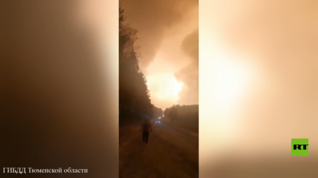 حرائق غابات كبيرة تجتاح بعض المناطق الروسية