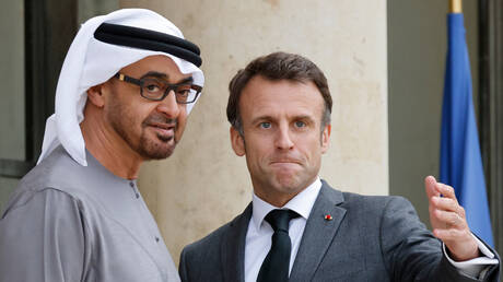 الشيخ محمد بن زايد يبحث مع ماكرون في باريس تعزيز الشراكة الاستراتيجية بين البلدين
