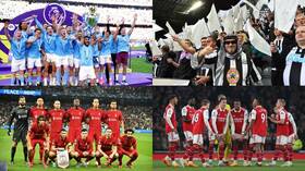 القائمة النهائية لترتيب الدوري الإنجليزي الممتاز.. بالتفاصيل