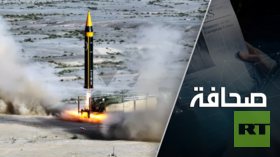 إيران تختبر صاروخًا جديدًا
