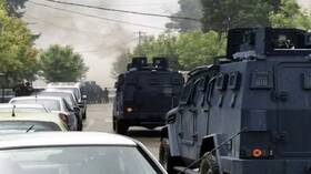 الولايات المتحدة تطالب بسحب شرطة كوسوفو من المباني الإدارية