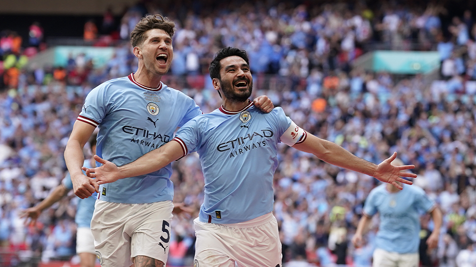 ثنائية غوندوغان تمنح مانشستر سيتي لقب كأس إنجلترا