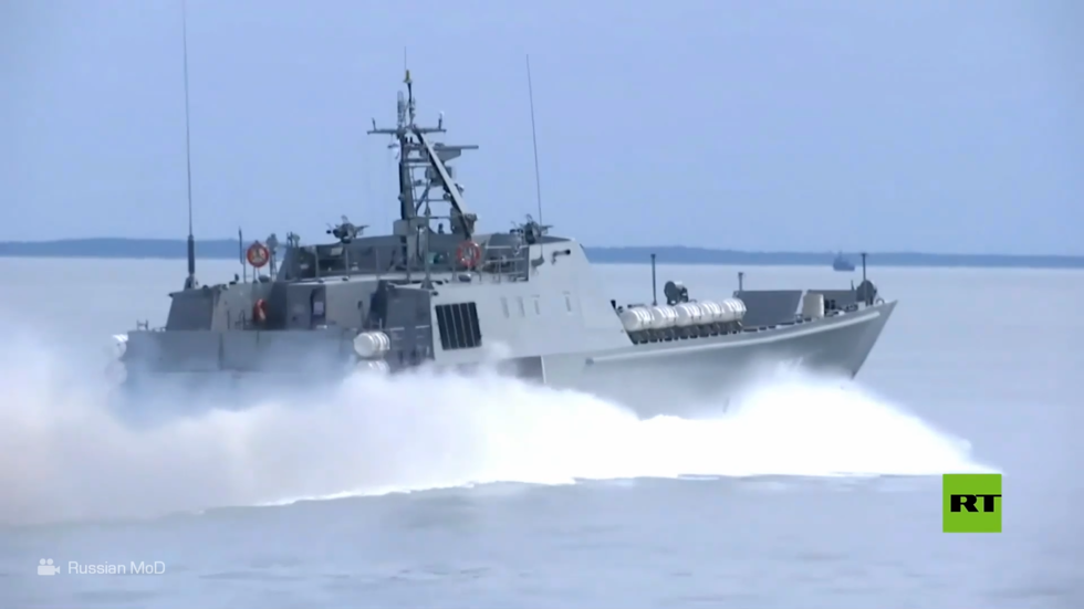 انطلاق تدريبات عملياتية لأسطول البلطيق الروسي