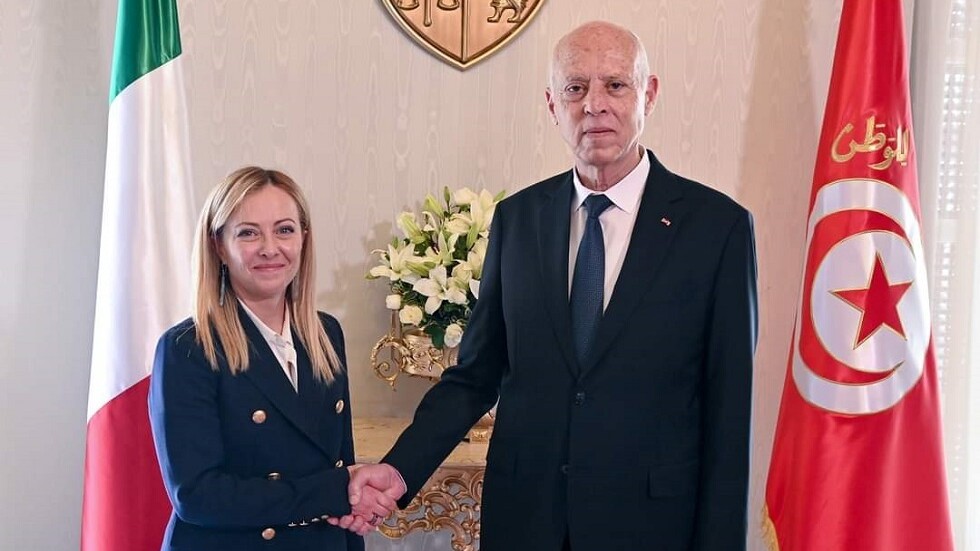 ميلوني: ندعم حل الأزمة في تونس وسيتم ضخ 700 مليون يورو