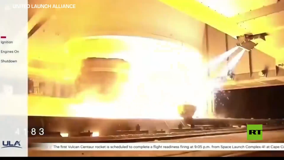 اختبار صاروخ يعمل بوقود الميثان في فلوريدا الأمريكية