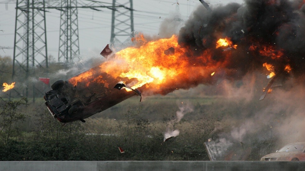 اشتعال مستودع نفط في قرغيزستان