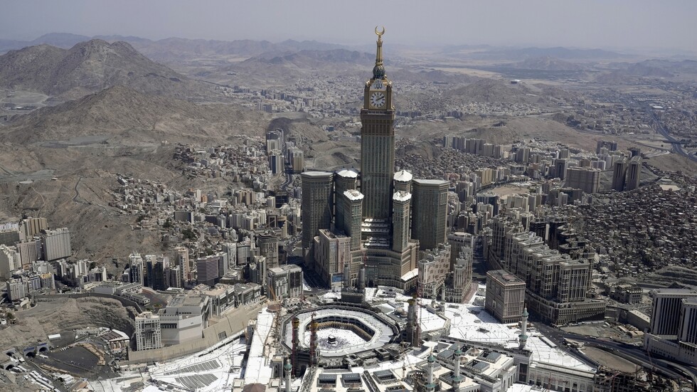 شاهد من السماء..الاستعدادت السعودية النهائية لموسم الحج