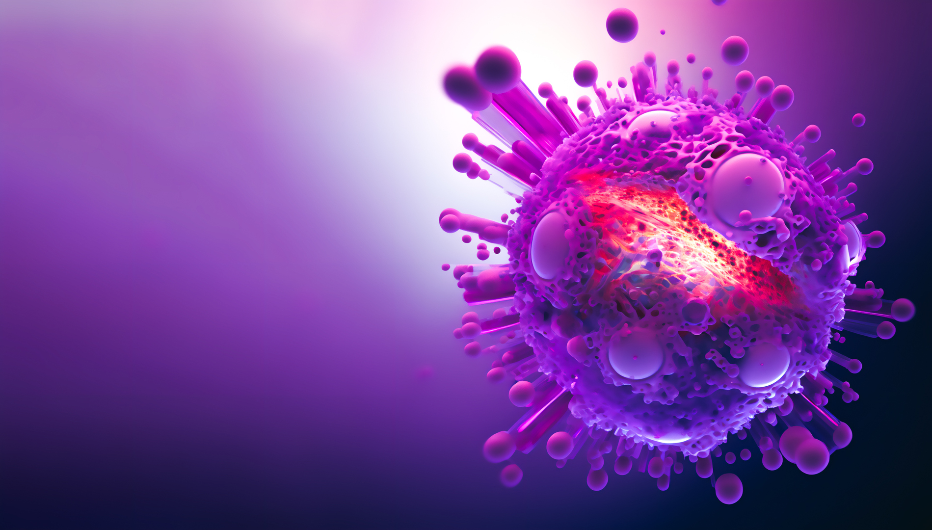 صورة تعبيرية للفيروس المضخم للخلايا