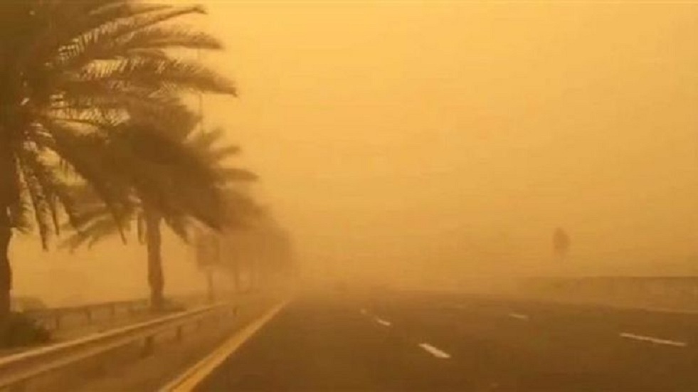 مصر.. وزارة البيئة المصرية تكشف سبب العاصفة الترابية غير المألوفة