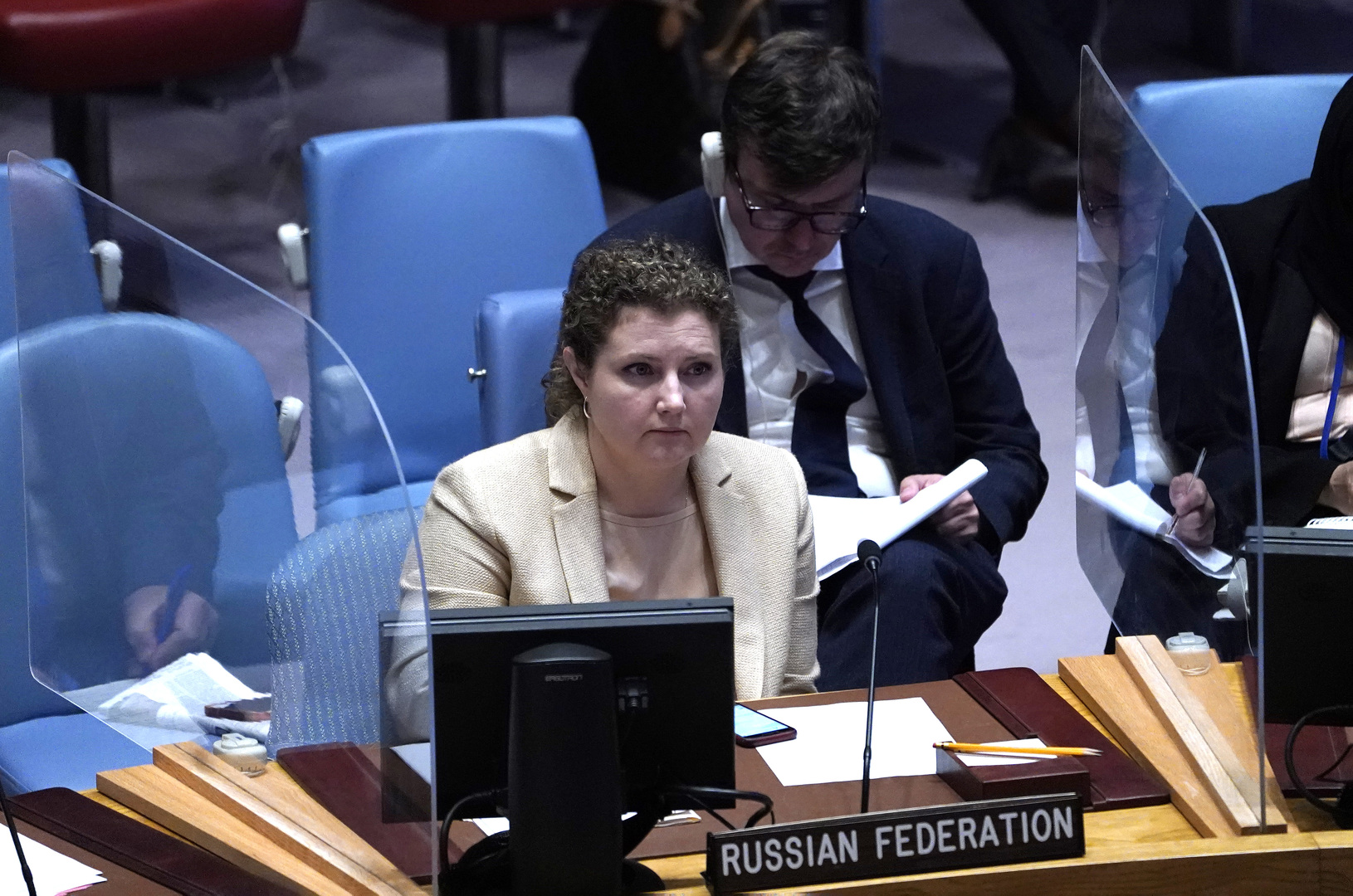 نائبة مندوب روسيا الدائم لدى الأمم المتحدة، آنا يفستيغنييفا