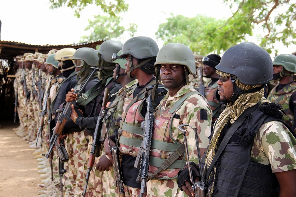 جنود في الجيش النيجيري - أرشيف -