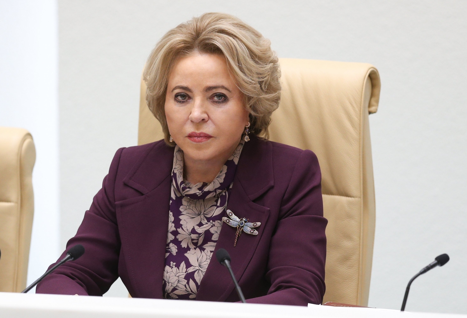 رئيسة مجلس الاتحاد الروسي فالينتينا ماتفيينكو