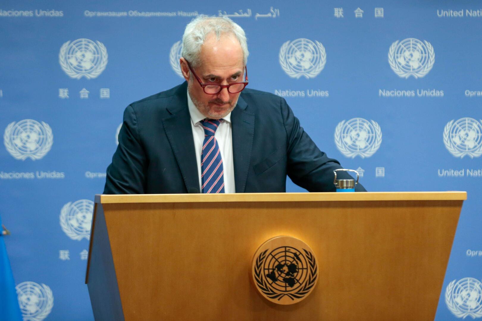 الأمم المتحدة تمتنع عن الرد على انتقادات زيلينسكي لها