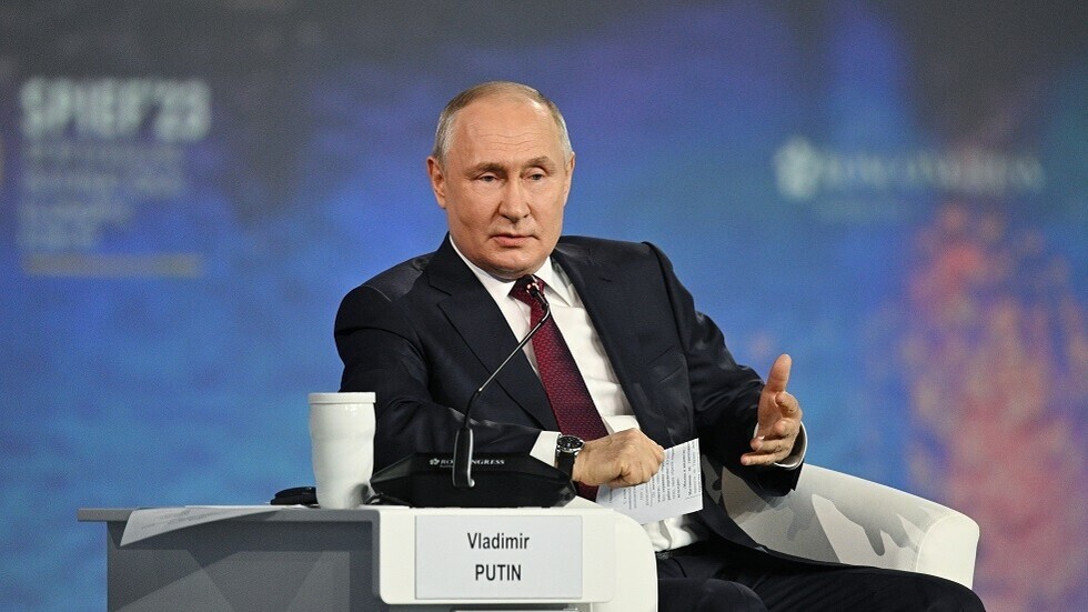 بوتين: أزمة سوق الغذاء العالمية ناجمة عن ممارسات الغرب لا العملية العسكرية الروسية في أوكرانيا