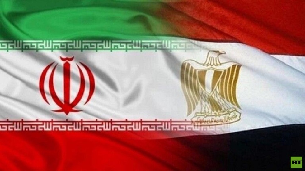 علم مصر وإيران