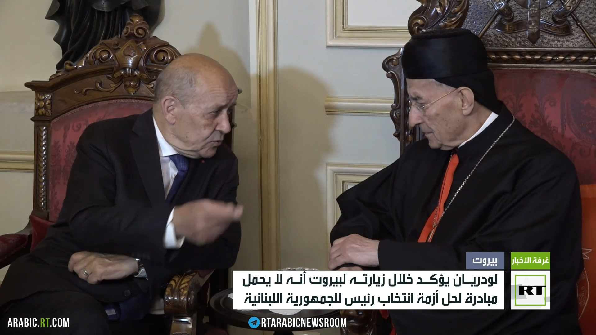 لودريان: لا أحمل مبادرة لحل أزمة انتخاب رئيس للبنان