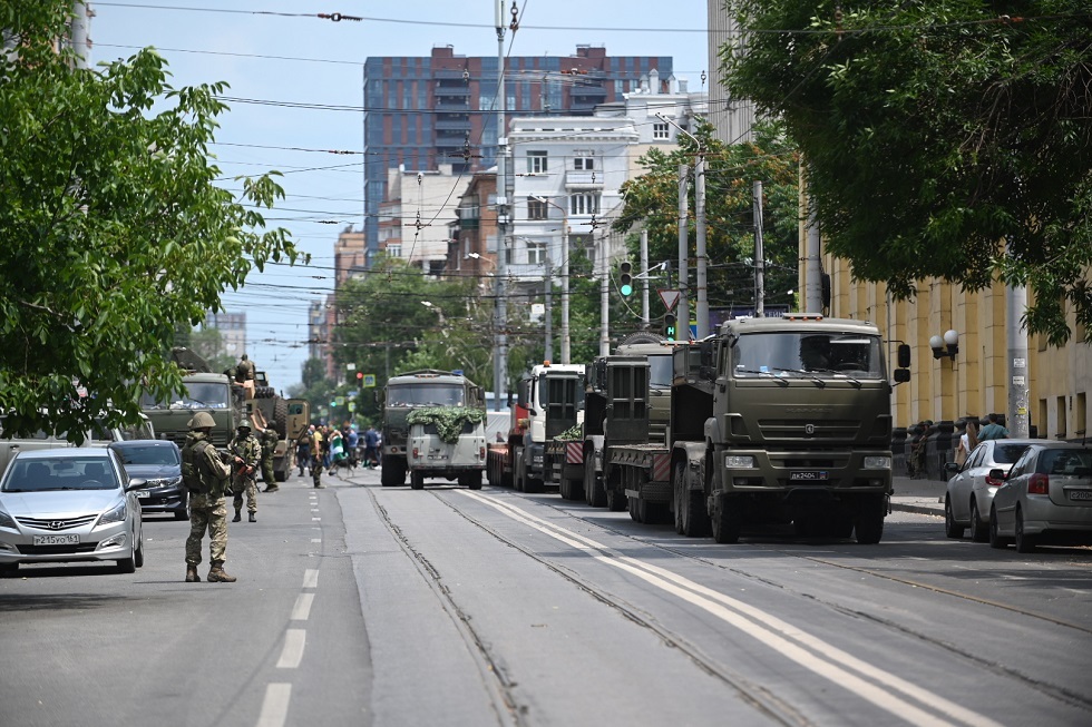 بريغوجين يغادر مقر المنطقة العسكرية الجنوبية في روستوف (فيديو)