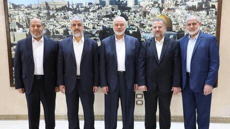 وفد حماس يلتقي رئيس المخابرات العامة المصرية في القاهرة
