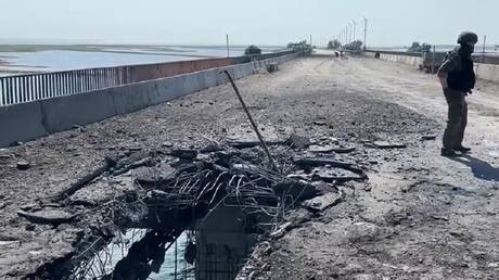 البنتاغون يعلق على الضربة الأوكرانية على جسر تشونغار في القرم