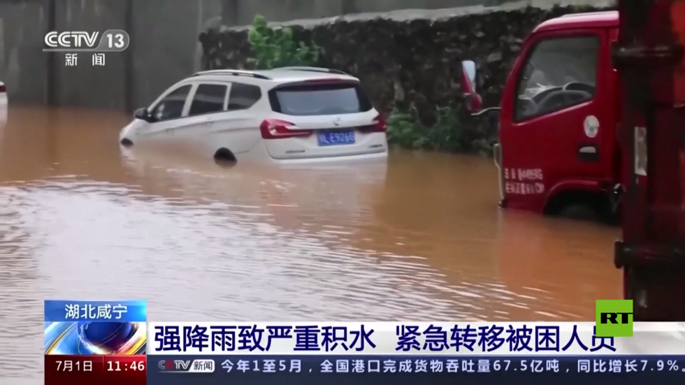 بالفيديو.. فيضانات عارمة جنوبي الصين