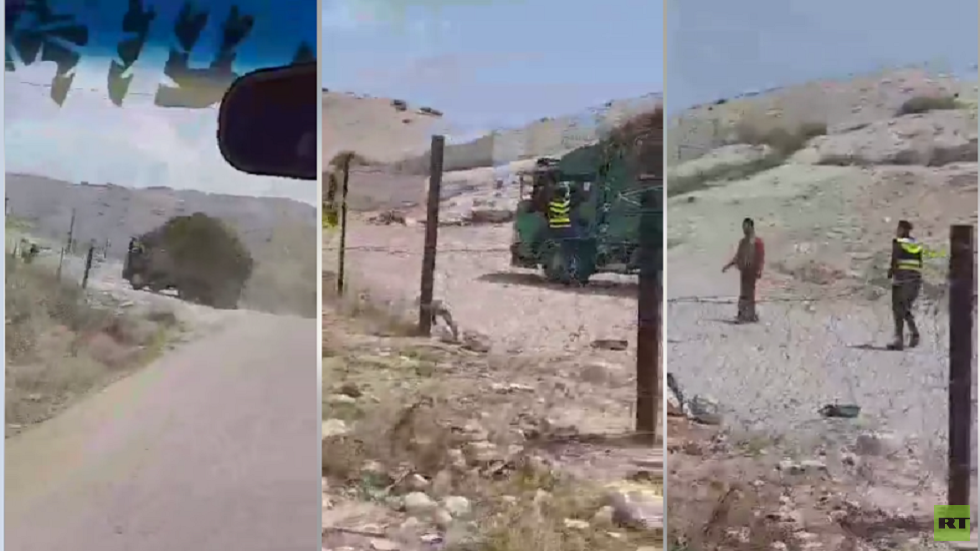 الأردن.. شرطي يتشبث بشاحنة ويتمكن من اعتقال السائق المطلوب (فيديو)