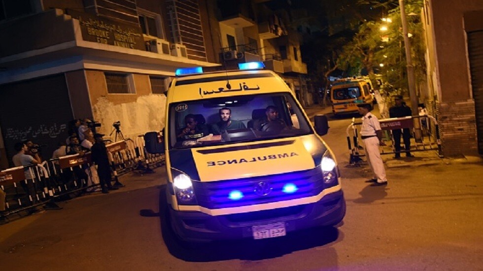 فنانة مصرية تتعرض لحادث سير (صور)