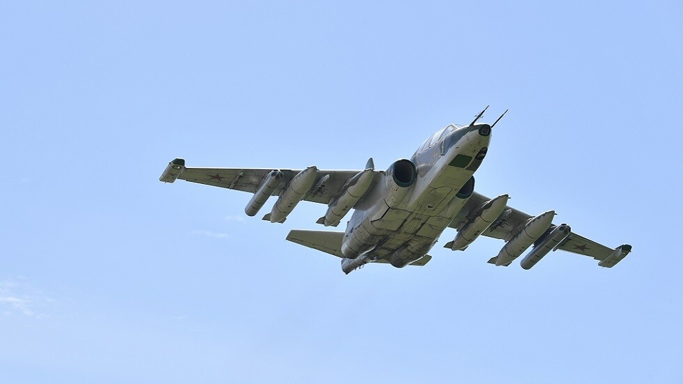 سقوط طائرة "سو-25" روسية في بحر آزوف