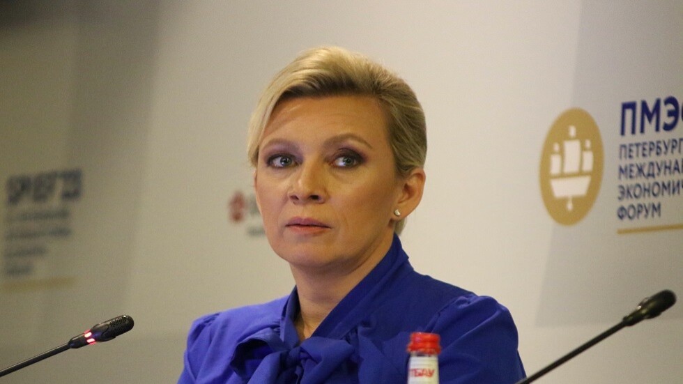 زاخاروفا تنفي صحة بيان ألمانيا والدنمارك والسويد حول إطلاع موسكو على تحقيقات "السيل الشمالي"