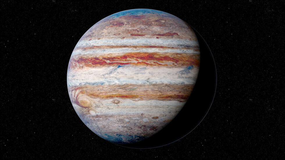 علماء يحددون موجات دوامة عملاقة على حافة الغلاف المغناطيسي لكوكب المشتري