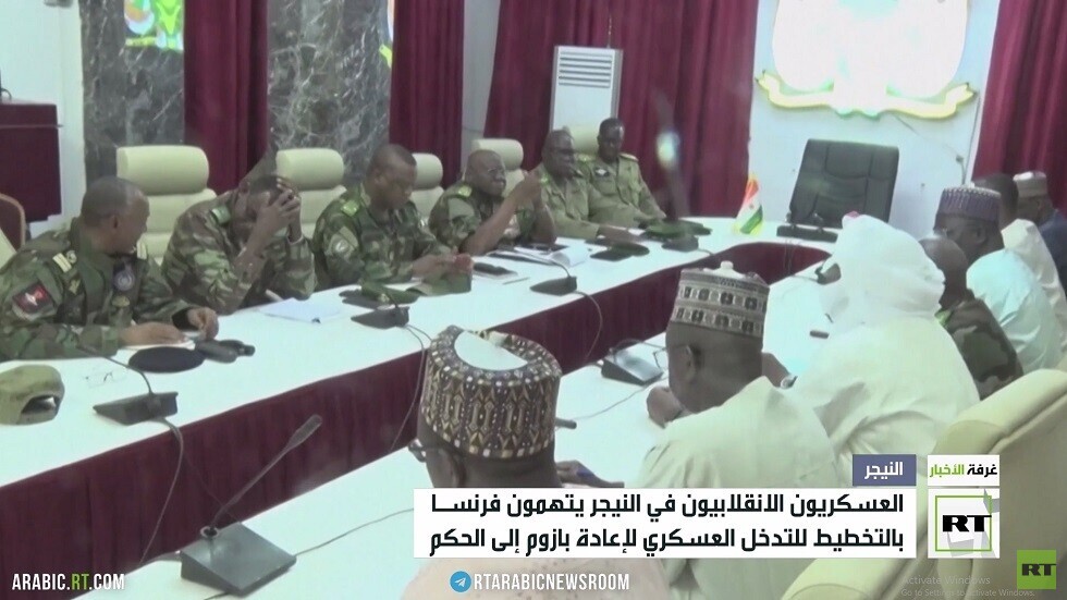 انقلابيو النيجر: فرنسا تخطط لتدخل عسكري