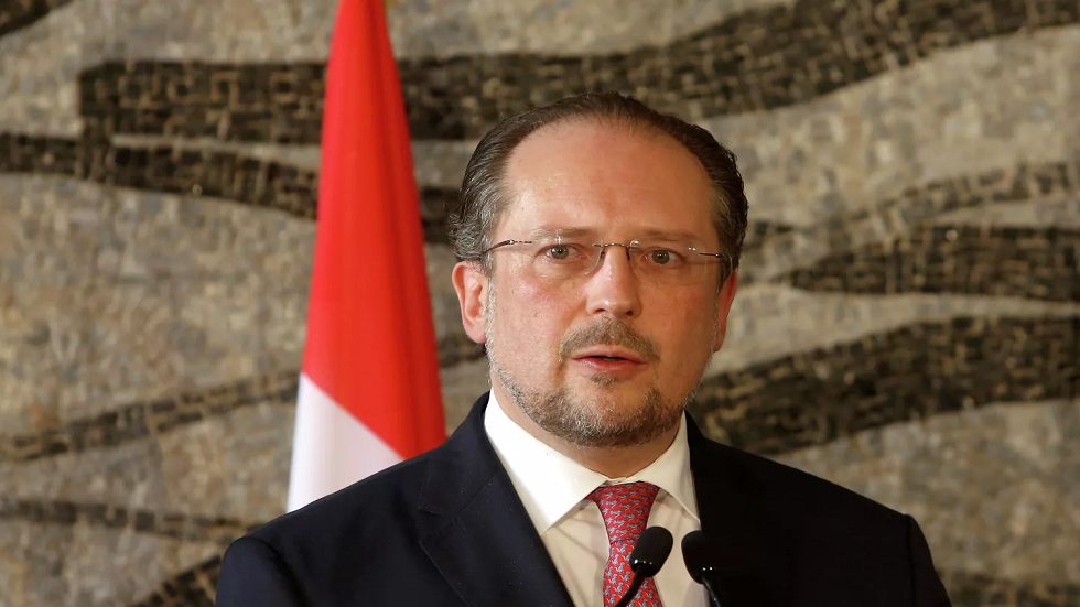 وزير الخارجة النمساوي ألكسندر شالنبرغ