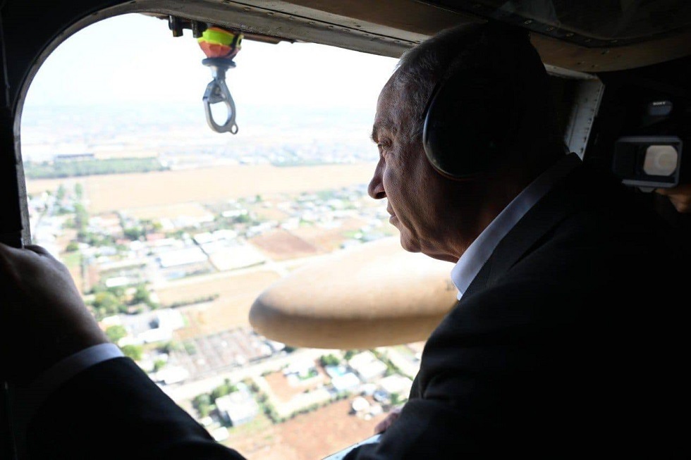 نتنياهو يزور مقر قيادة العملية العسكرية شمال جنين
