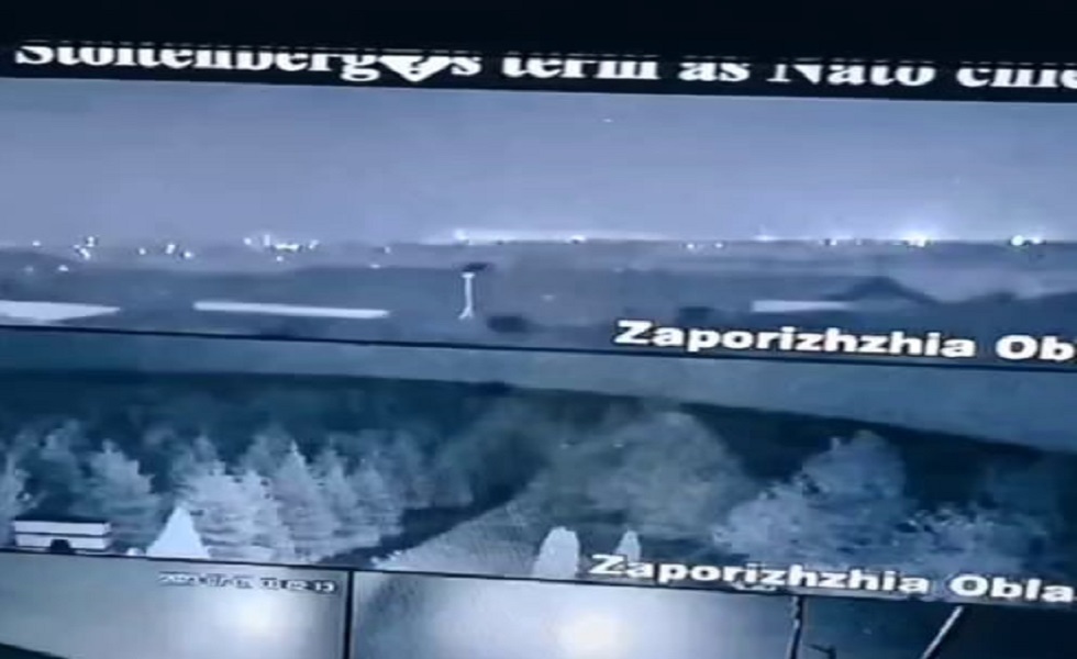 بث تلفزيوني أوكراني مباشر لمحطة زابوروجيه ترقبا لانفجار مخطط من قبل قادة كييف