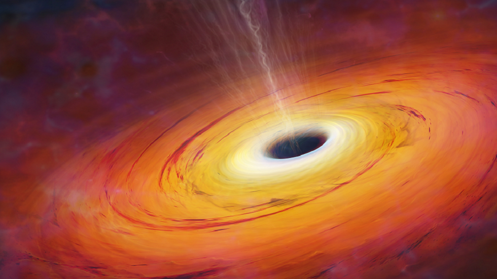اكتشاف ثقب أسود يتوهج بشكل كبير في مسافات بعيدة من الفضاء!