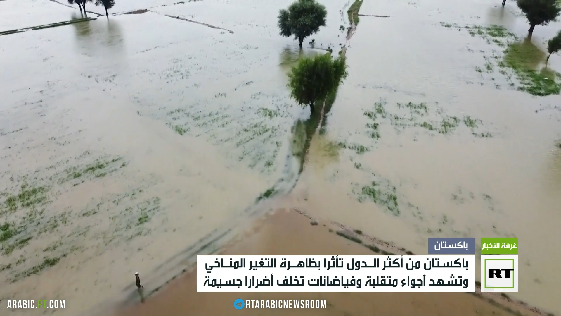 مقتل 50 شخصا على الأقل جراء الأمطار الموسمية في باكستان