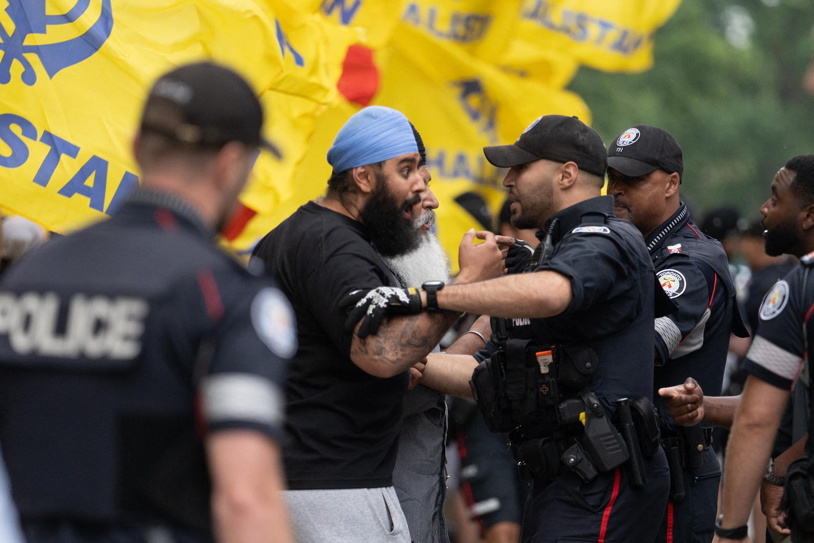 تظاهرة في كندا إثر مقتل زعيم سيخي