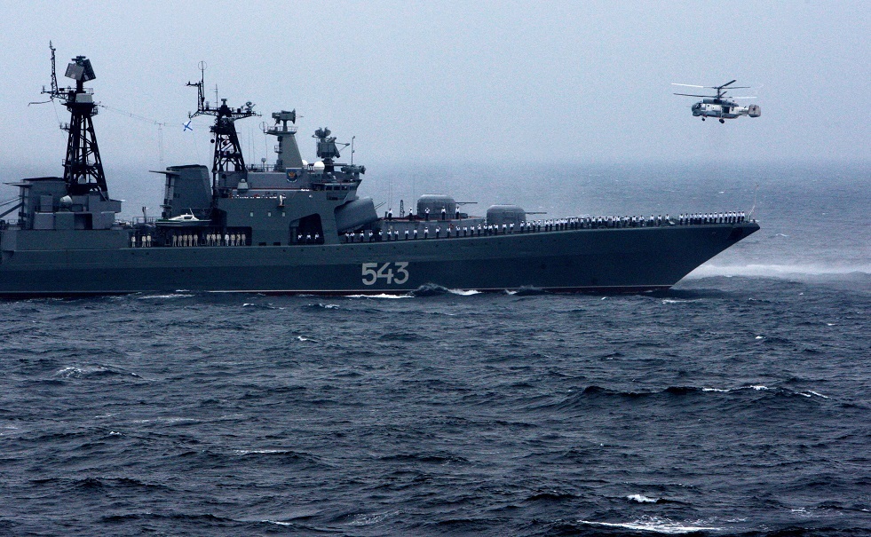 الأسطول الروسي يعلن انطلاق مناورات روسية صينية في بحر اليابان