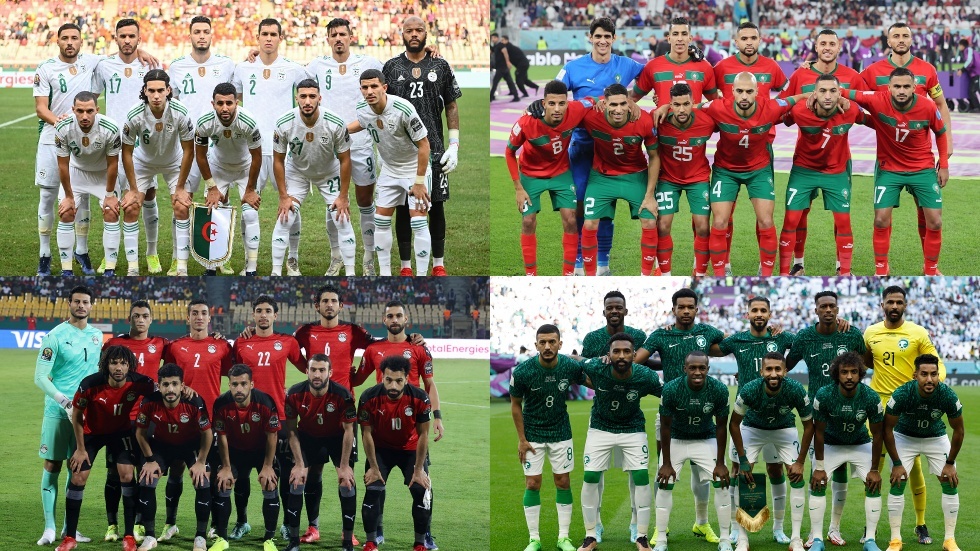 ترتيب المنتخبات العربية في التصنيف العالمي.. تراجع المغرب