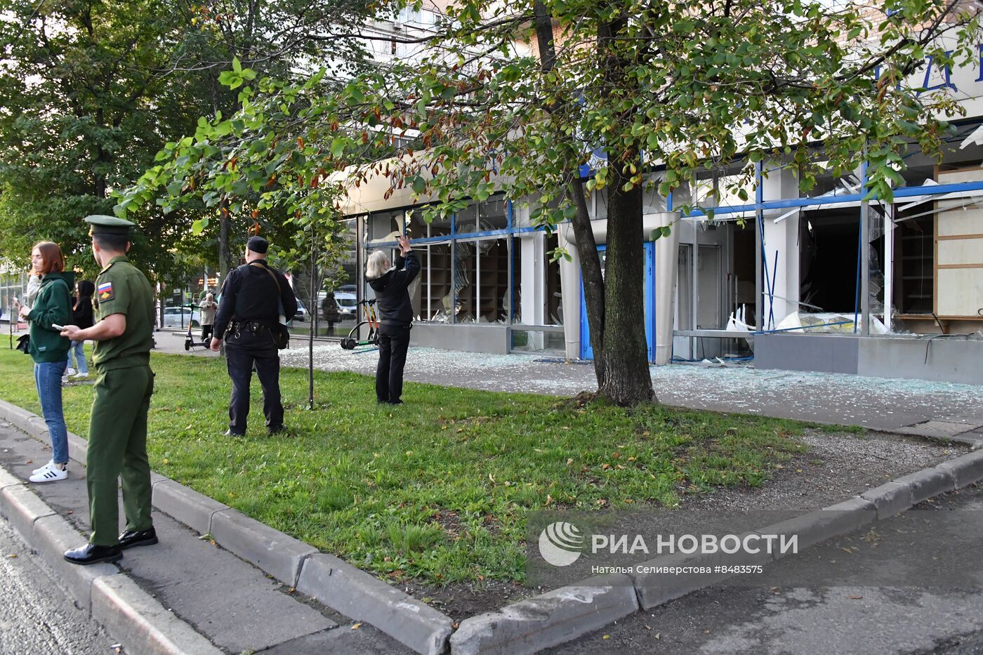 بالفيديو .. المشاهد الأولى لمحاولة هجوم مسيرتين أوكرانيتين على المباني بموسكو