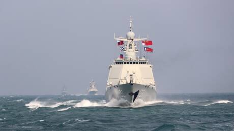 5 سفن حربية صينية تبحر للمشاركة في مناورات مشتركة مع روسيا