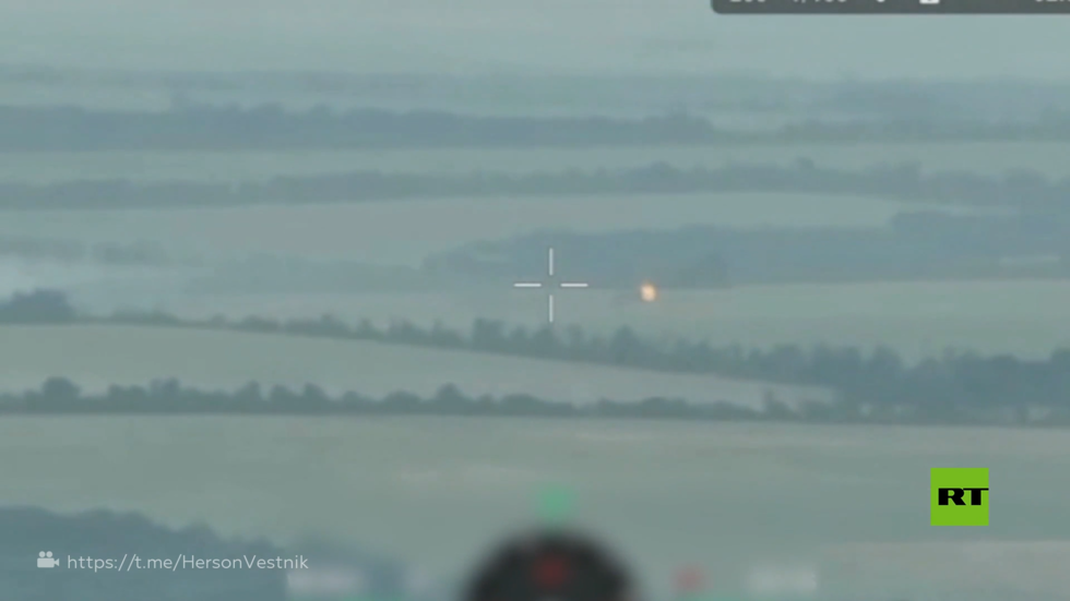 شاهد تدمير مروحية