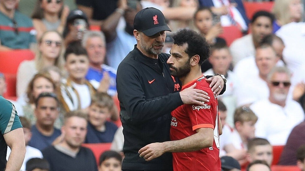 كلوب يعلق على ترتيب محمد صلاح بين قادة ليفربول