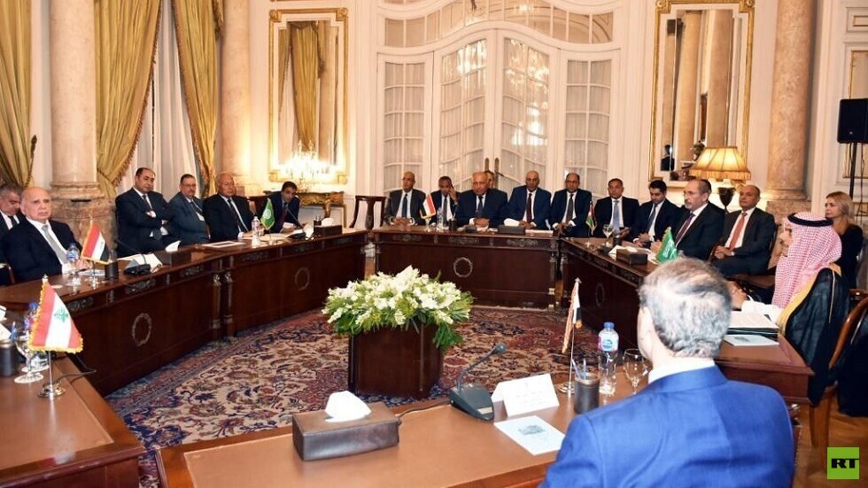 الاجتماع القادم في بغداد.. لجنة الاتصال الوزارية العربية بشأن سوريا تصدر بيانها الختامي لاجتماع مصر