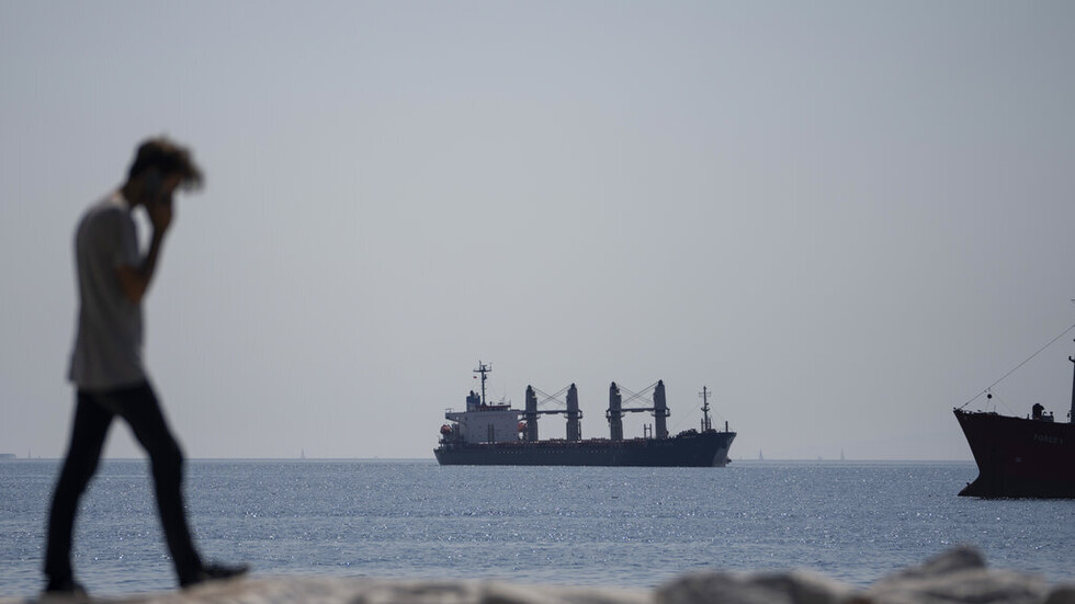 وسائل إعلام: وصول أول سفينة شحن من موانئ أوكرانيا إلى البوسفور منذ تعليق روسيا اتفاق الحبوب