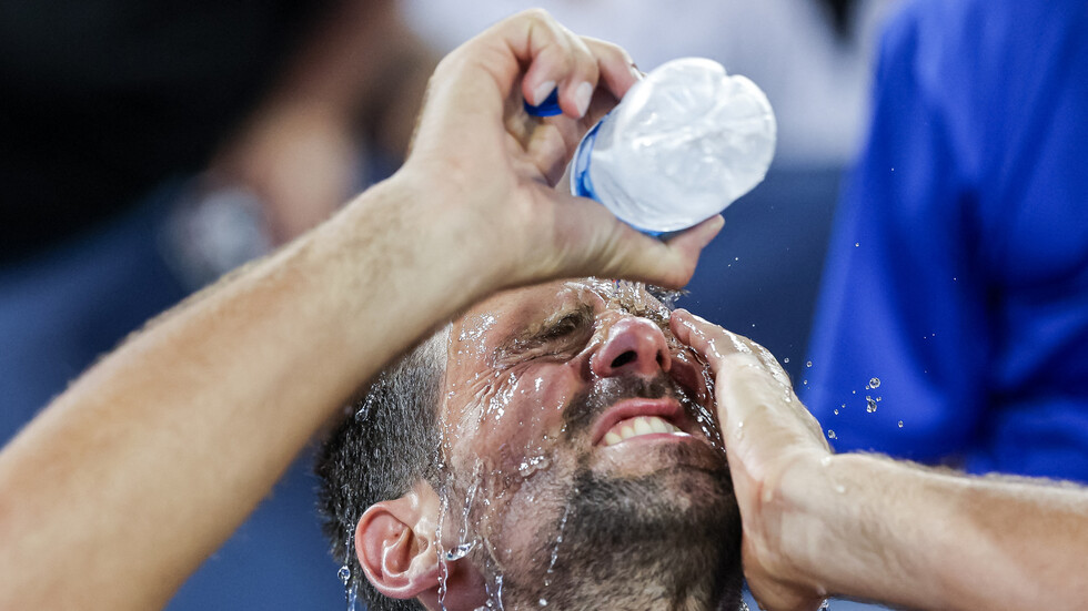 شاهد.. دجوكوفيتش يحتفل بطريقة جنونية بعد مباراة 